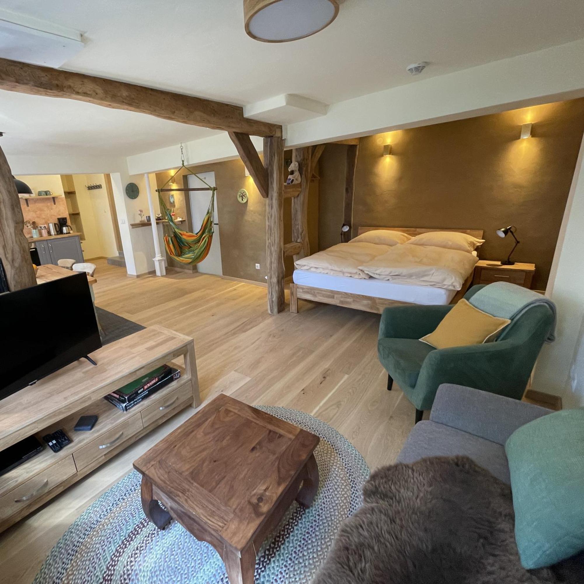 Apartment Am Fluss Im Haus An Der Rur 몬샤우 외부 사진